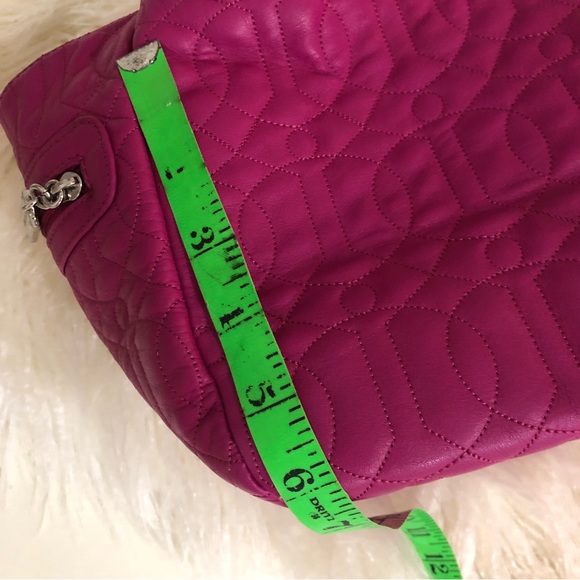 Donald Pliner Quilted Leather Handbag - Picture 13 of 15